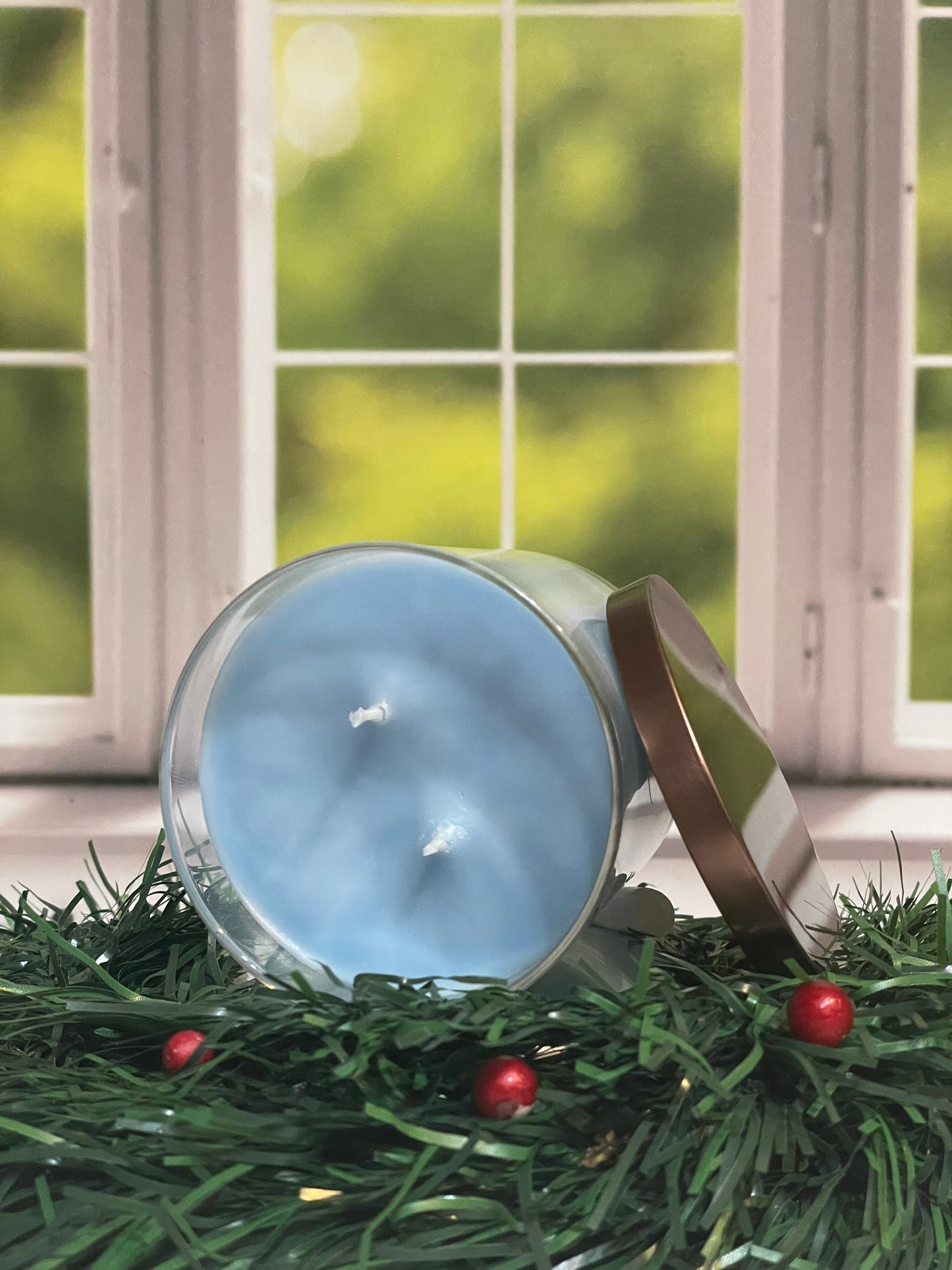 Tis' The Season To Be Freezing Candle