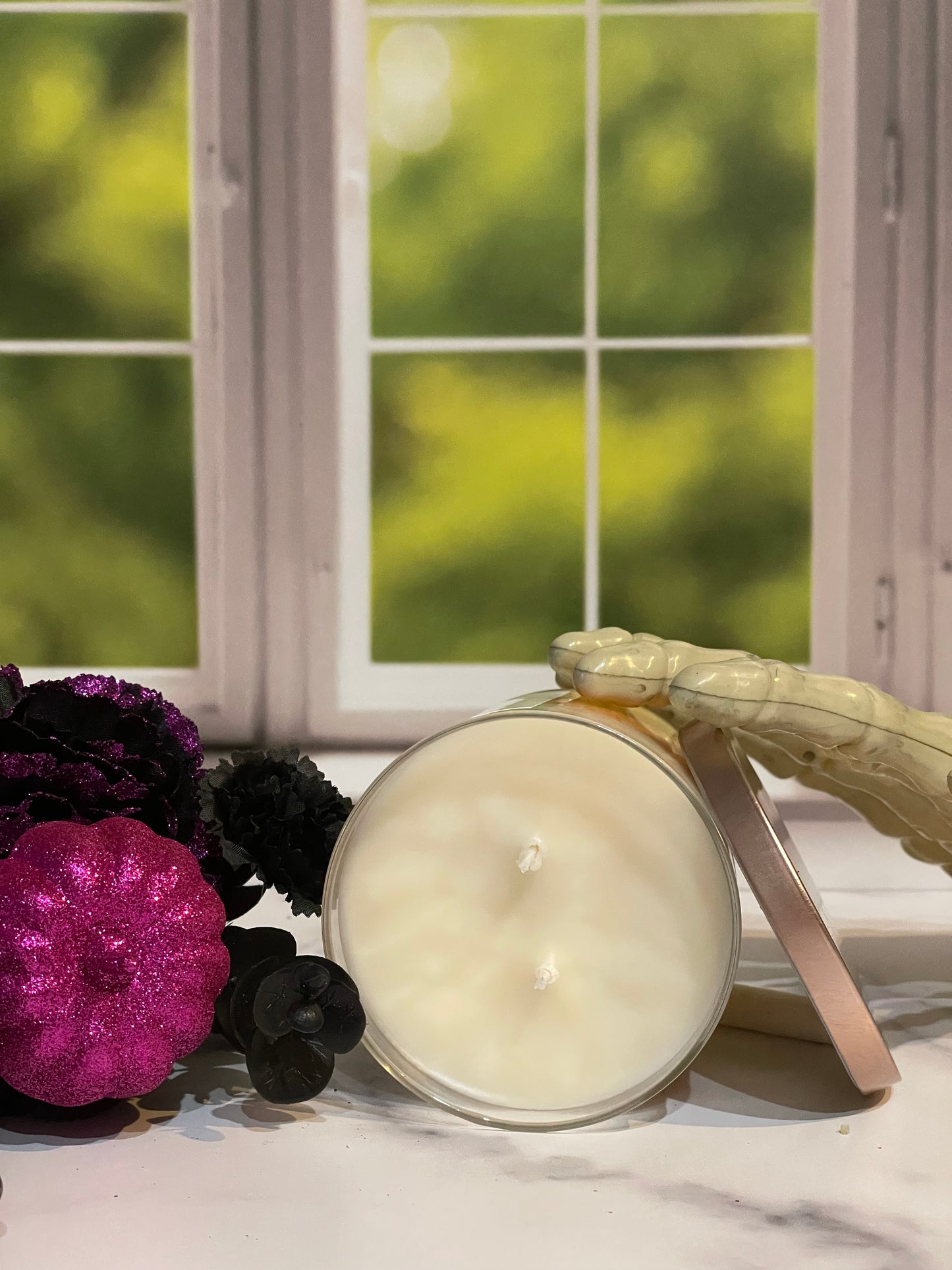 Candy Corn Love Candle
