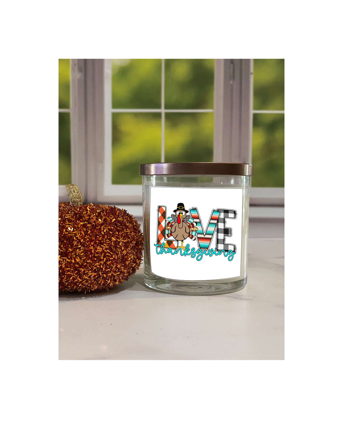 Love Thanksgiving Candle
