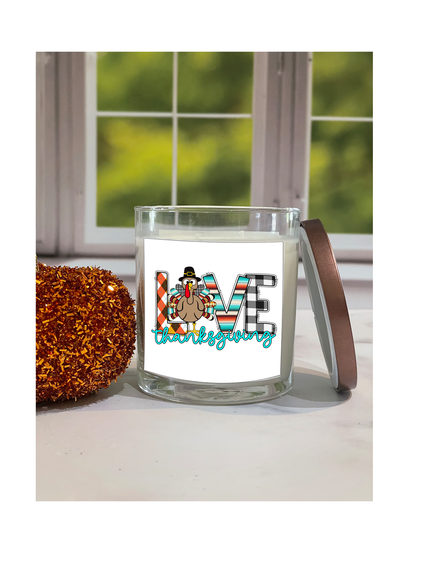 Love Thanksgiving Candle