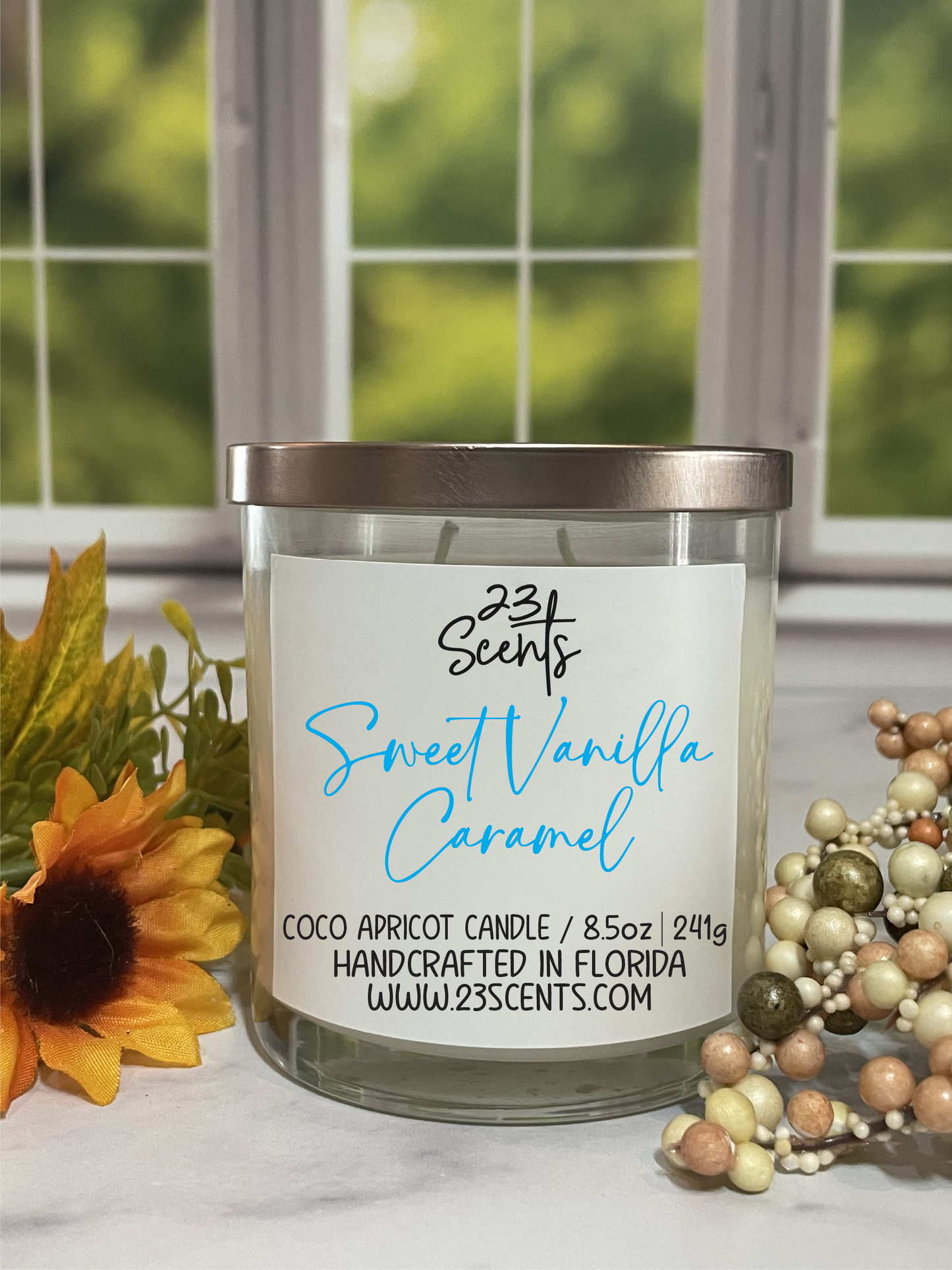 Sweet Vanilla Caramel Candle